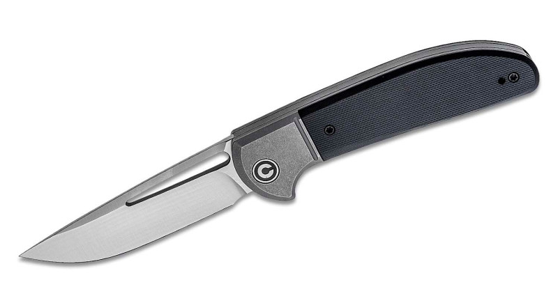 Ніж CIVIVI Trailblazer XL, лезо 89мм D2, руків'я G-10 Black, Slip Joint - C2101C
