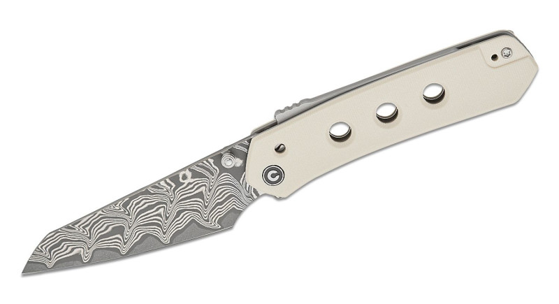 Ніж CIVIVI Vision FG, лезо 90мм Damascus, руків'я G-10 White, Other - C22036-DSl