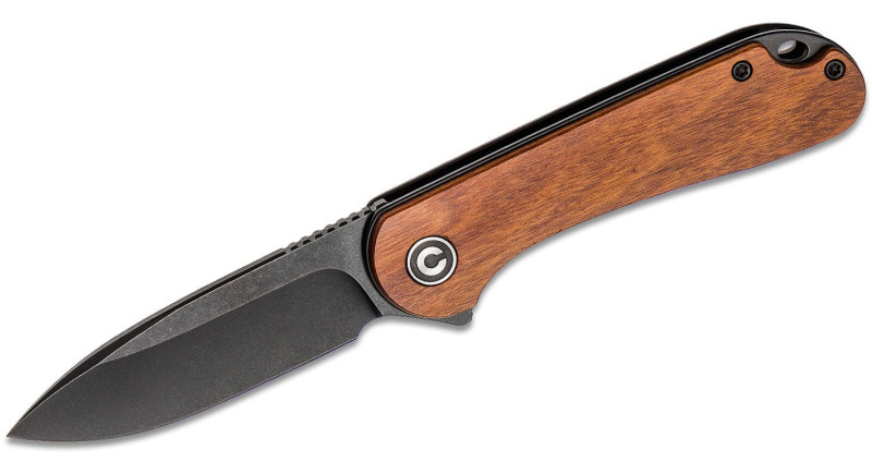 Ніж CIVIVI Elementum, лезо 75мм D2, руків'я Wood Wood, Liner Lock - C907U