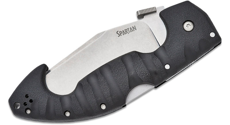 Ніж Cold Steel Spartan, лезо 114мм AUS-10A, руків'я Polymer Black, Lockback - 21ST