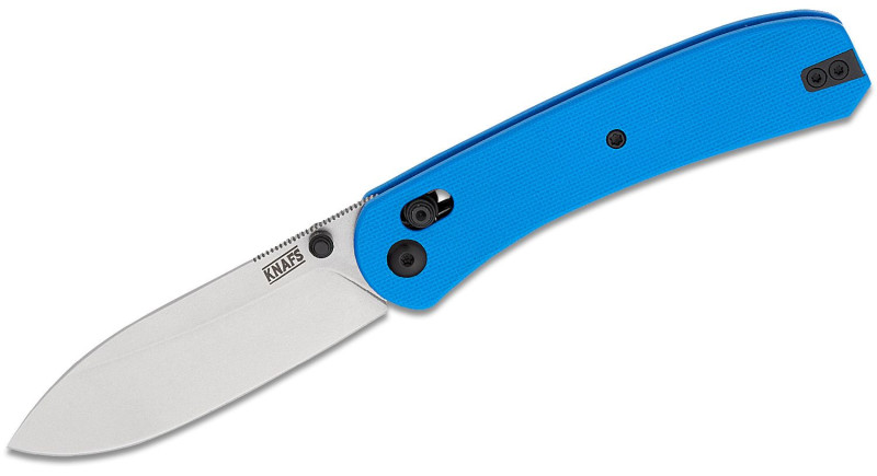 Ніж Knafs Co. Lander 2, лезо 83мм CPM S35VN, руків'я G-10 Blue, Crossbar Lock -