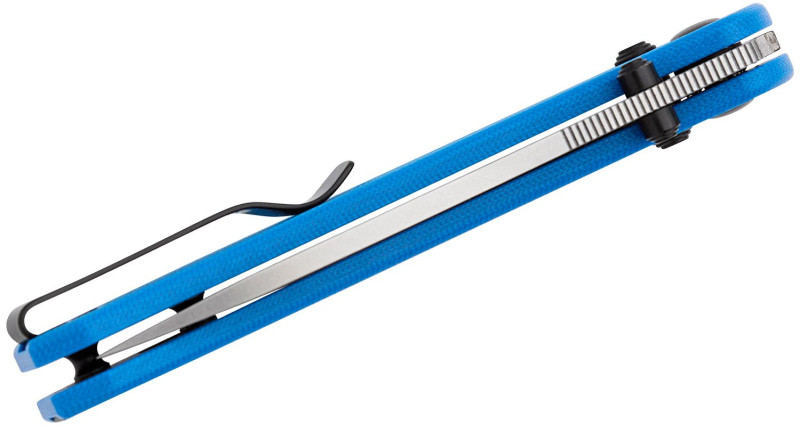 Ніж Knafs Co. Lander 2, лезо 83мм CPM S35VN, руків'я G-10 Blue, Crossbar Lock -