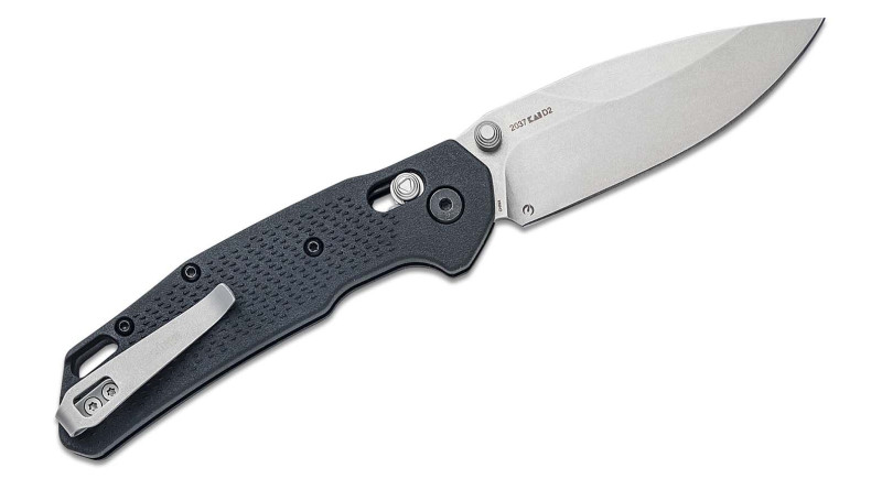 Ніж Kershaw Heist, лезо 79мм D2, руків'я Polymer Black, Crossbar Lock -