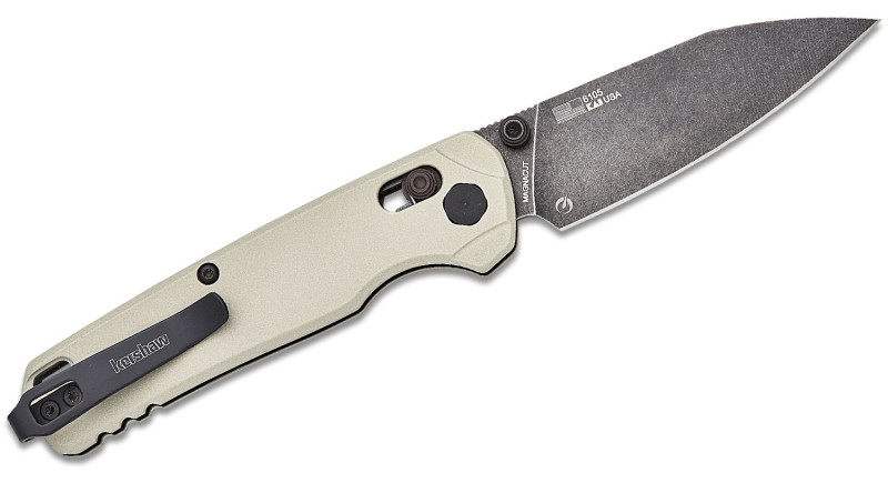Ніж Kershaw Bel-Air, лезо 78мм CPM MagnaCut, руків'я з алюмінію Gray, Crossbar Lock - 6105