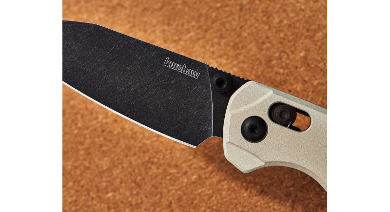 Ніж Kershaw Bel-Air, лезо 78мм CPM MagnaCut, руків'я з алюмінію Gray, Crossbar Lock - 6105