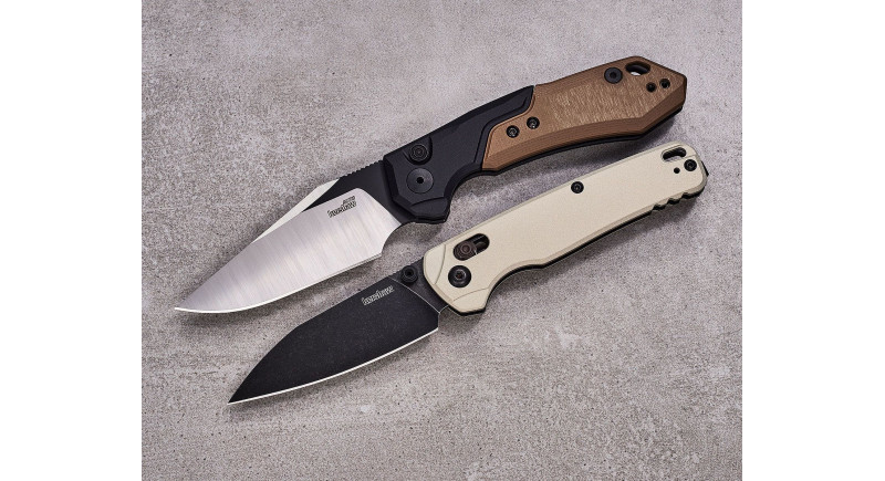 Ніж Kershaw Bel-Air, лезо 78мм CPM MagnaCut, руків'я з алюмінію Gray, Crossbar Lock - 6105