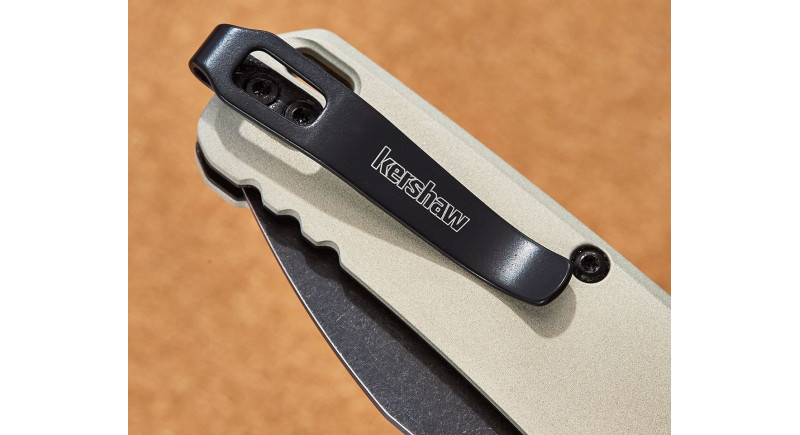 Ніж Kershaw Bel-Air, лезо 78мм CPM MagnaCut, руків'я з алюмінію Gray, Crossbar Lock - 6105
