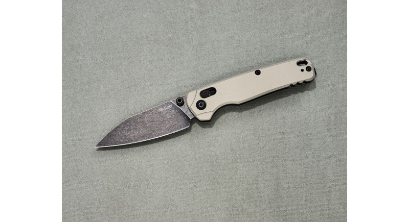 Ніж Kershaw Bel-Air, лезо 78мм CPM MagnaCut, руків'я з алюмінію Gray, Crossbar Lock - 6105