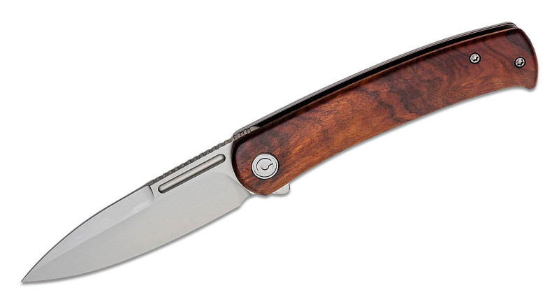 Ніж CIVIVI Cetos, лезо 88мм Sandvik 14C28N, руків'я Wood Wood, Frame Lock - C21025B-4
