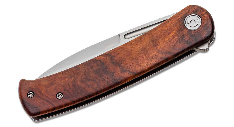 Ніж CIVIVI Cetos, лезо 88мм Sandvik 14C28N, руків'я Wood Wood, Frame Lock - C21025B-4