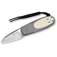 Ніж CIVIVI Purr Double Detent Gray & Ivory G-10 - C25054-1