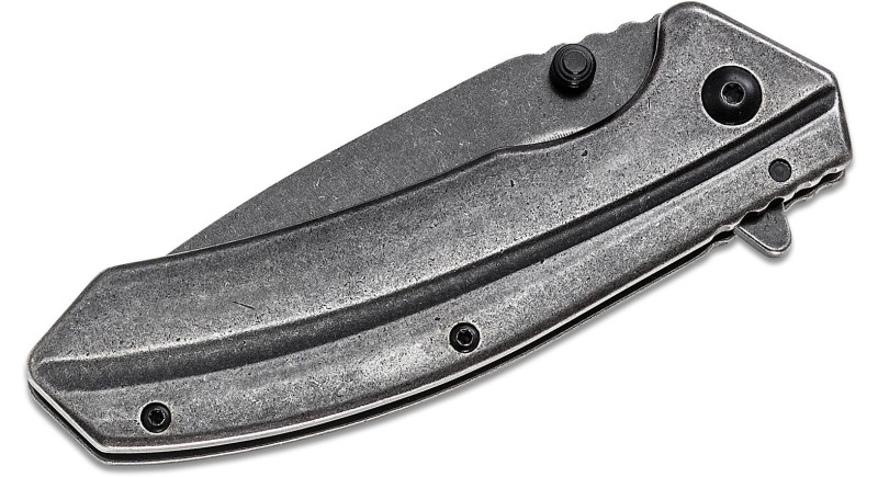 Ніж Kershaw Filter, лезо 83мм 3CR13MoV, руків'я Steel Black, Frame Lock - 1306BW