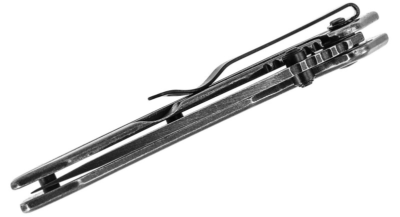 Ніж Kershaw Filter, лезо 83мм 3CR13MoV, руків'я Steel Black, Frame Lock - 1306BW