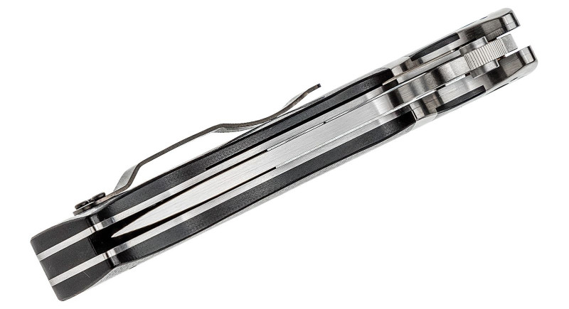Ніж Spyderco Vallotton Sub-Hilt, лезо 95мм CPM S30V, руків'я G-10 Black, Liner Lock - C149GP
