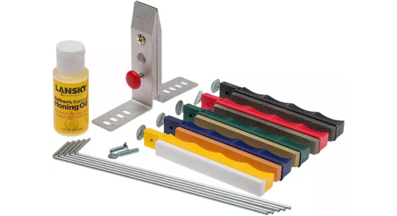 Система для заточування ножів Lansky Deluxe 5-Stone Sharpening System Система для заточування ножів Lansky Deluxe 5-Stone Sharpening System