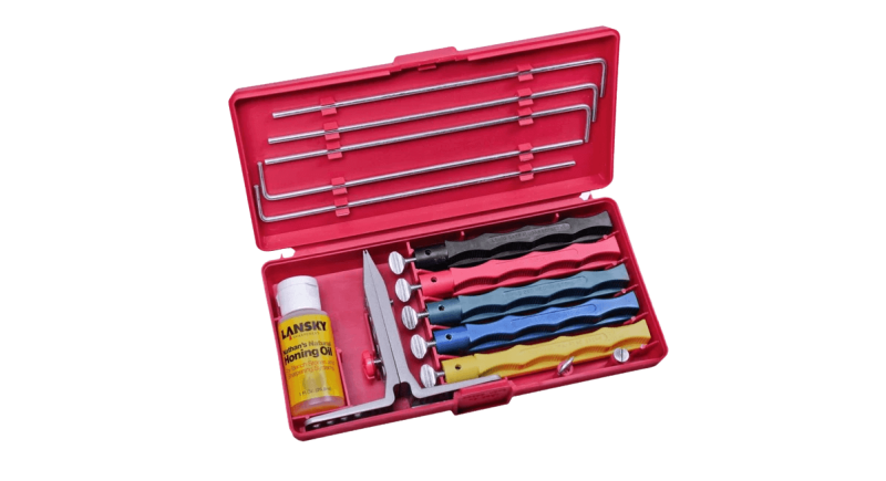 Система для заточування ножів Lansky Deluxe 5-Stone Sharpening System Система для заточування ножів Lansky Deluxe 5-Stone Sharpening System
