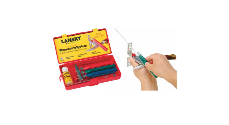 Система для заточування ножів Lansky Deluxe 5-Stone Sharpening System Система для заточування ножів Lansky Deluxe 5-Stone Sharpening System