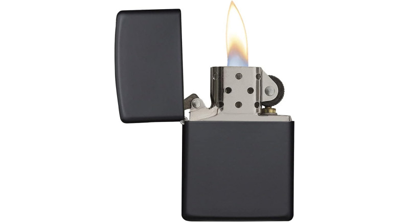 Набір Zippo All-in-One з чорною матовою вітрозахисною запальничкою
