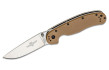 Ніж Ontario Rat 1 AUS-8 Coyote Brown Satin (O8848CB)