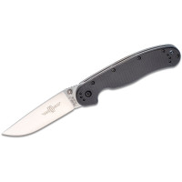 Ніж Ontario Rat 1 AUS-8 Black Satin (8848SP)