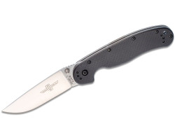 Ніж Ontario Rat 1 AUS-8 Black Satin (8848SP)