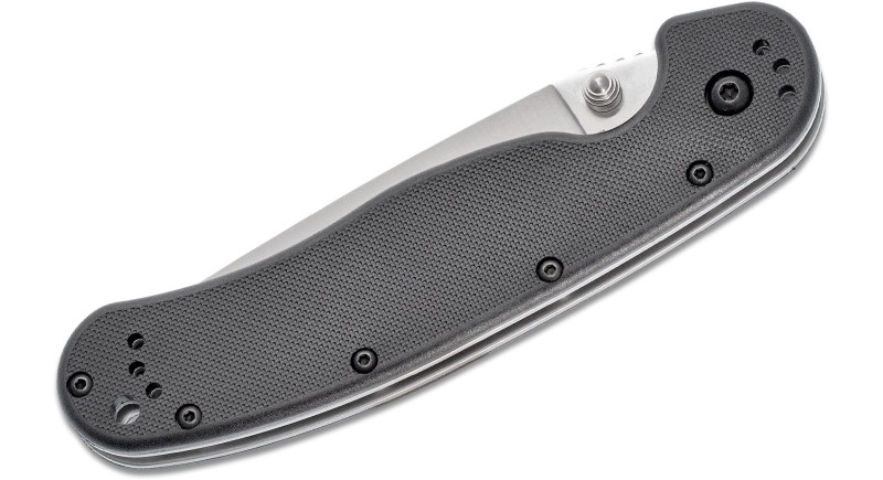 Ніж Ontario Rat 1 AUS-8 Black Satin (8848SP)