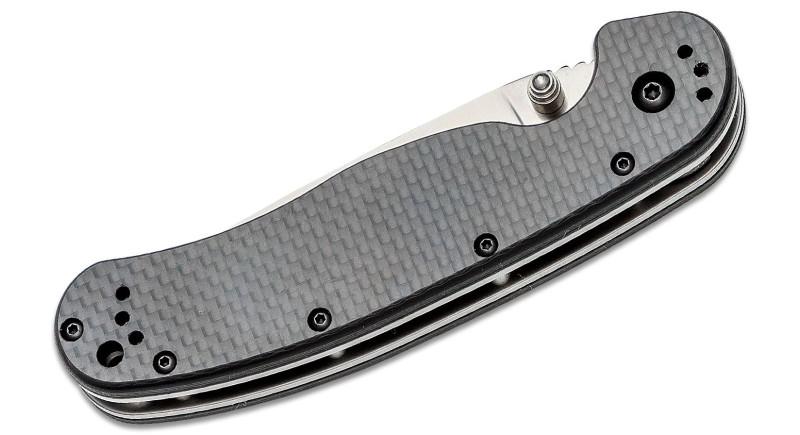 Ніж Ontario Rat 1 AUS-8 Carbon Fiber Satin (8886CF)