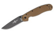 Ніж Ontario Rat 1 AUS-8 Coyote Brown Black (8846CB)
