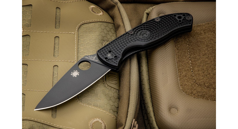 Ніж Spyderco Tenacious Lightweight Black - C122PBBK