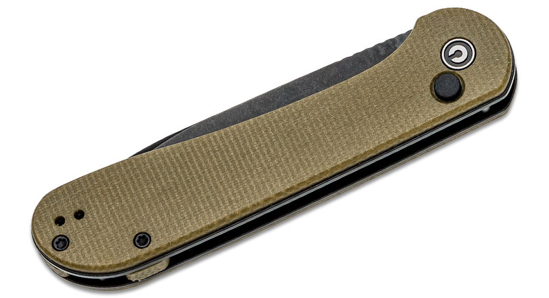 Ніж CIVIVI Elementum Button Lock Olive Micarta - C2103B