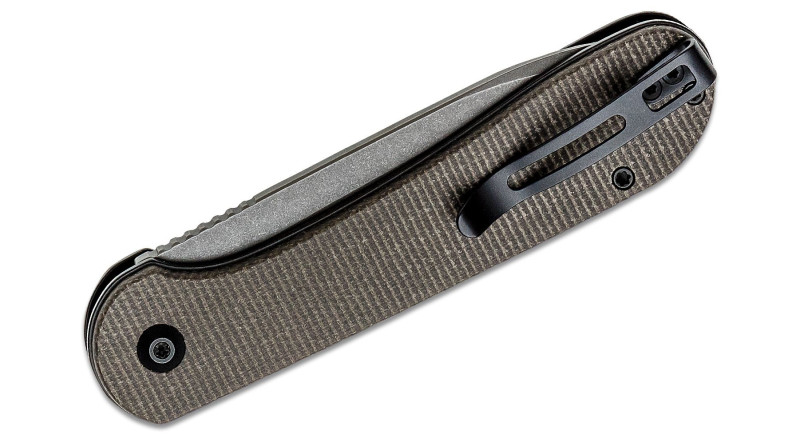 Ніж CIVIVI Elementum Button Lock Dark Green Micarta - C2103C
