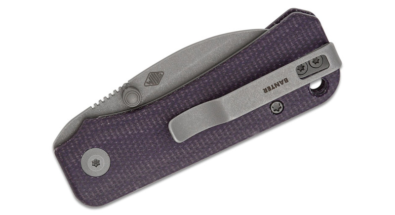 Ніж CIVIVI Baby Banter Wharncliffe Purple Micarta - C19068SC-2