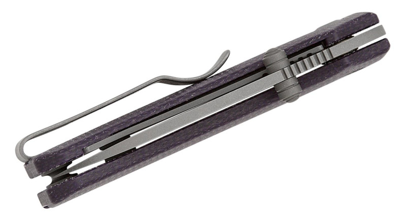 Ніж CIVIVI Baby Banter Wharncliffe Purple Micarta - C19068SC-2