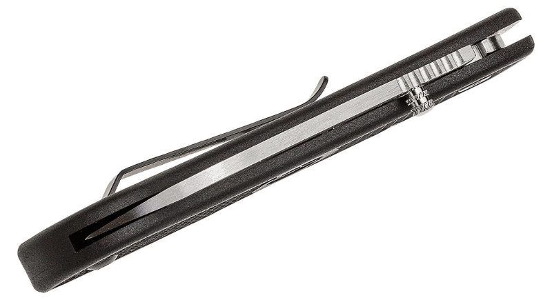 Ніж Ka-Bar Dozier, лезо 76мм D2, руків'я Zytel Black, Lockback - 4062