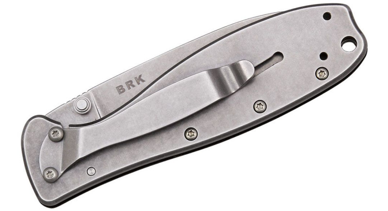 Ніж ESEE Zancudo, лезо 75мм AUS-8, руків'я Polymer Black, Frame Lock - BRKR1