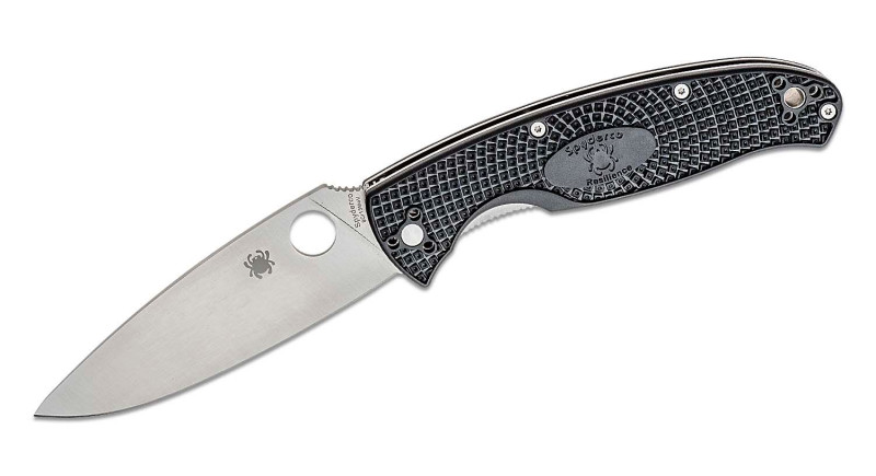 Ніж Spyderco Resilience, лезо 108мм 8Cr13MoV, руків'я FRN Black, Liner Lock - C142PBK