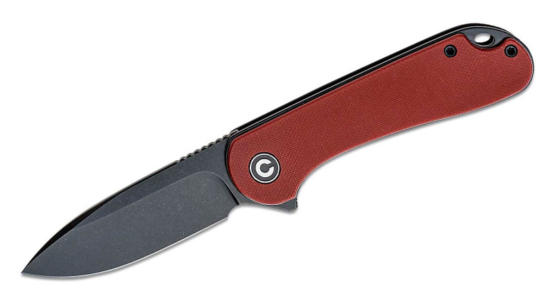 Ніж CIVIVI Elementum Burgundy G-10 (2.9" Black)