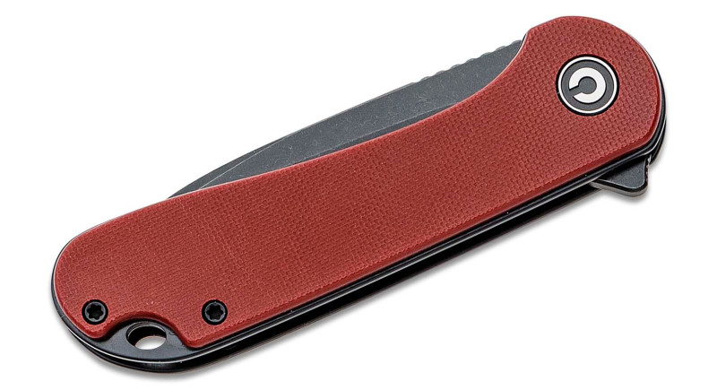 Ніж CIVIVI Elementum Burgundy G-10 (2.9" Black)