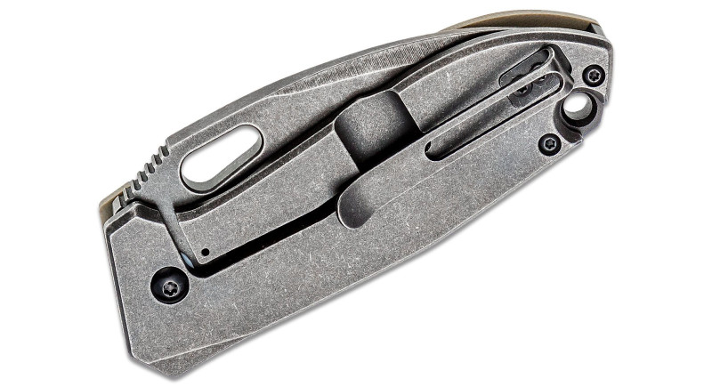 Ніж CRKT Heron Folding Black Tan G-10/CF - 2440