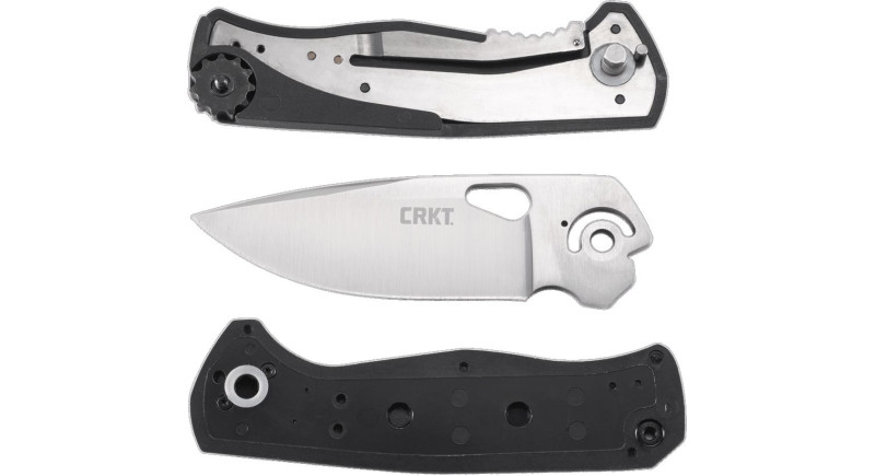 Ніж CRKT HVAS, лезо 86мм, руків'я GFN Black, Liner Lock - 2817