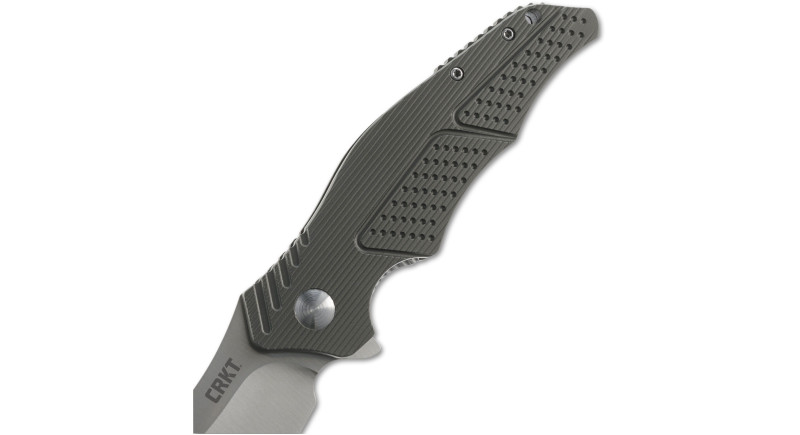 Ніж CRKT Outrage, лезо 83мм 8Cr13MoV, руків'я з алюмінію, Liner Lock - K320GXP