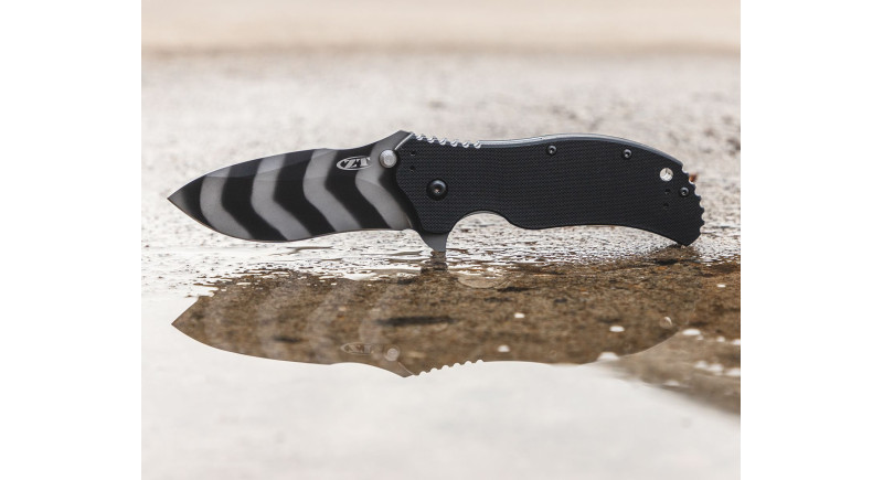 Ніж Zero Tolerance 0350, лезо 83мм CPM S30V, руків'я G-10 Black, Liner Lock - 0350TS