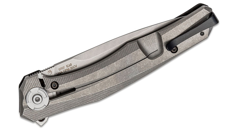 Ніж Zero Tolerance 0707, лезо 89мм CPM 20CV, руків'я Carbon Fiber Black, Frame Lock - 0707