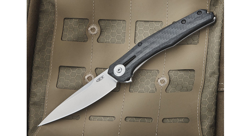 Ніж Zero Tolerance 0707, лезо 89мм CPM 20CV, руків'я Carbon Fiber Black, Frame Lock - 0707