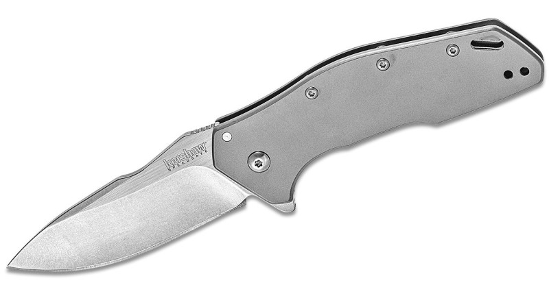 Ніж Kershaw Eris, лезо 76мм 8Cr13MoV, металеве руків'я Gray, Frame Lock - 1881