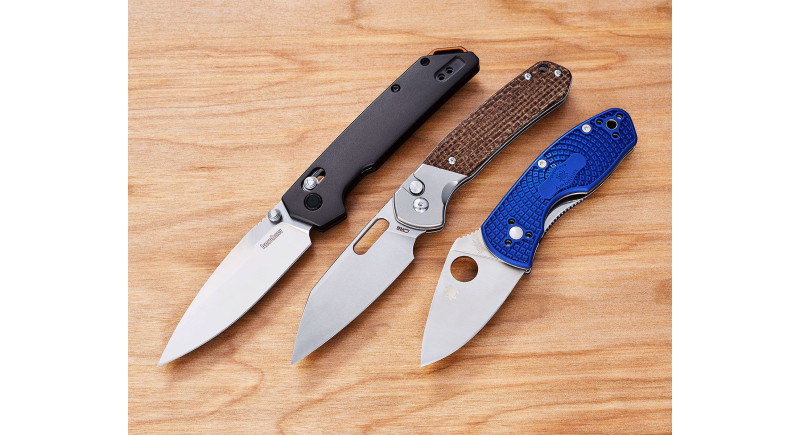 Ніж Kershaw Iridium, лезо 89мм D2, руків'я Aluminum Gray, Crossbar Lock - 2038