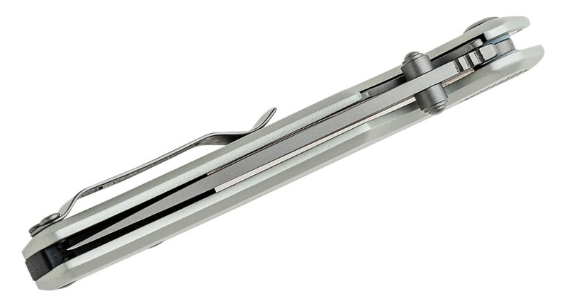 Ніж Kershaw Epistle, лезо 76мм 8Cr13MoV, руків'я Aluminum Gray, Liner Lock - 2131