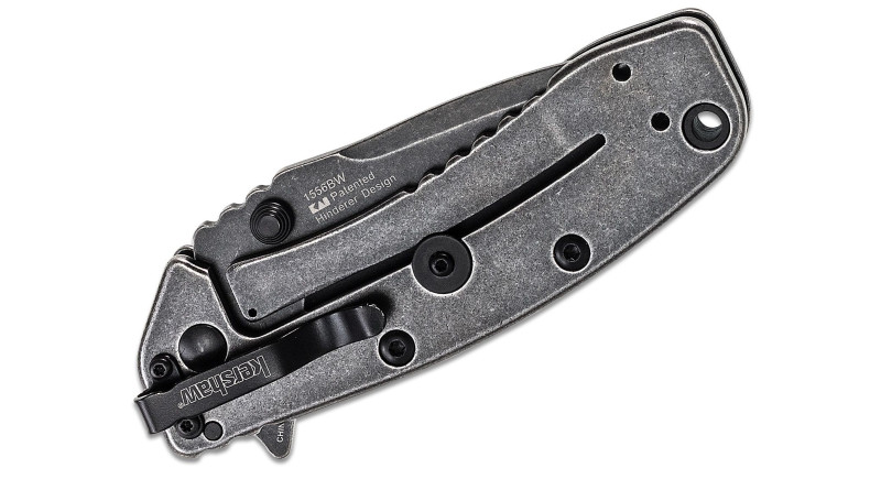 Ніж Kershaw Cryo II, лезо 83мм 8Cr13MoV, руків'я Steel Gray, Frame Lock - 1556BW