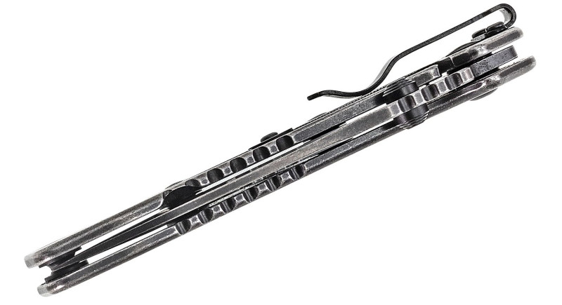 Ніж Kershaw Cryo II, лезо 83мм 8Cr13MoV, руків'я Steel Gray, Frame Lock - 1556BW