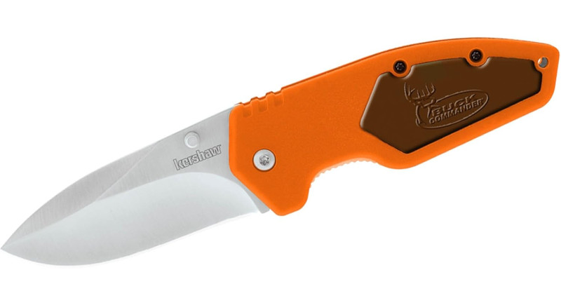 Ніж Kershaw Three Quarter Ton, лезо 70мм 8Cr13MoV, руків'я GFN Brown, Orange, Liner Lock - 1446ORBC